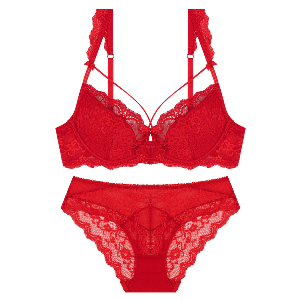 Custom Sexy Comfort Sport Bra & Seamless Panty Set for Women
